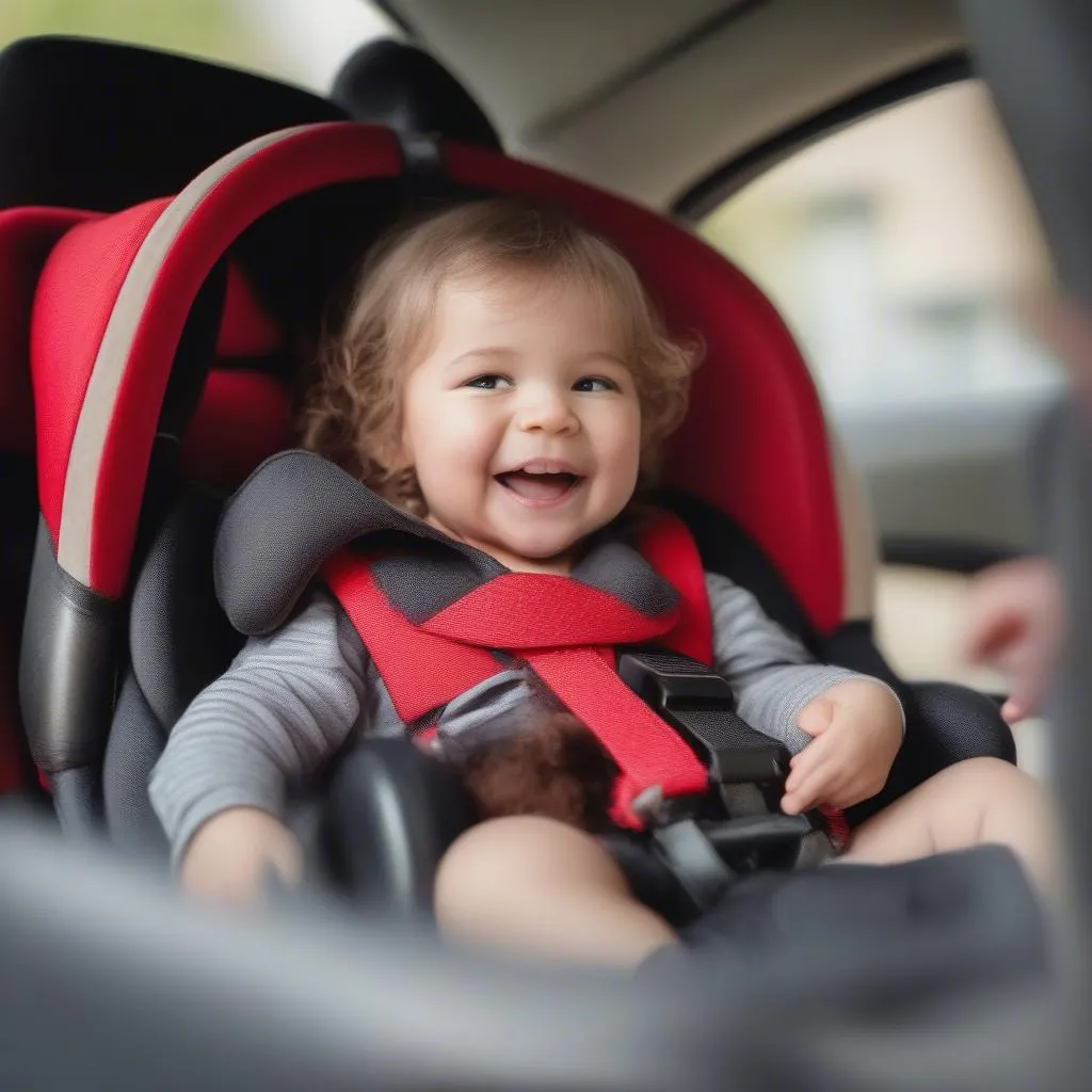 red car seat for toddlers